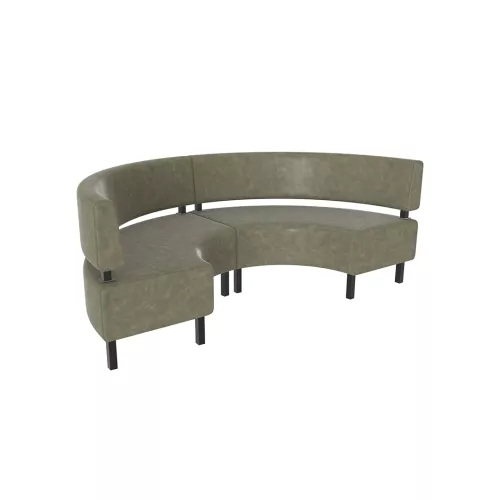 Rado Semicircular Bench
